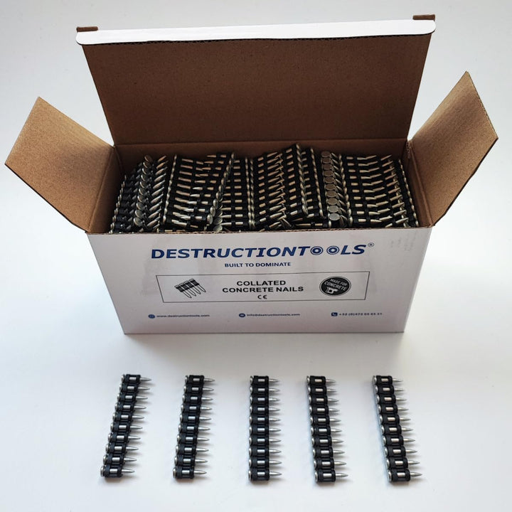1000x Nägel für Beton 19mm - für Bosch GNB18V - PROFACTOR 18V