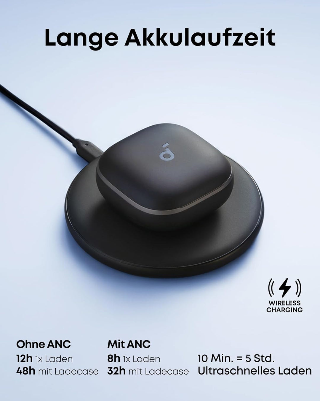 soundcore Liberty 5 by Anker, kabellose Earbuds mit Noise Cancelling, 2X stärkere Stimmreduktion, AN