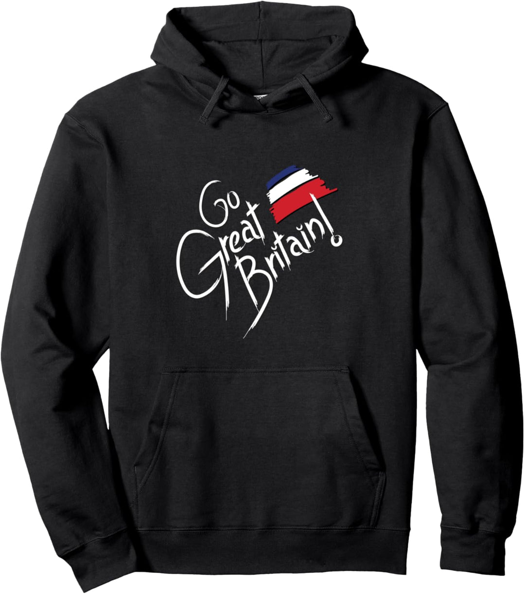 Flagge Grosbritannien Pullover Hoodie