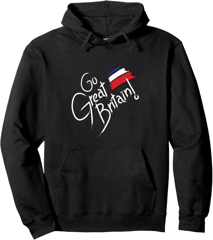 Flagge Grosbritannien Pullover Hoodie