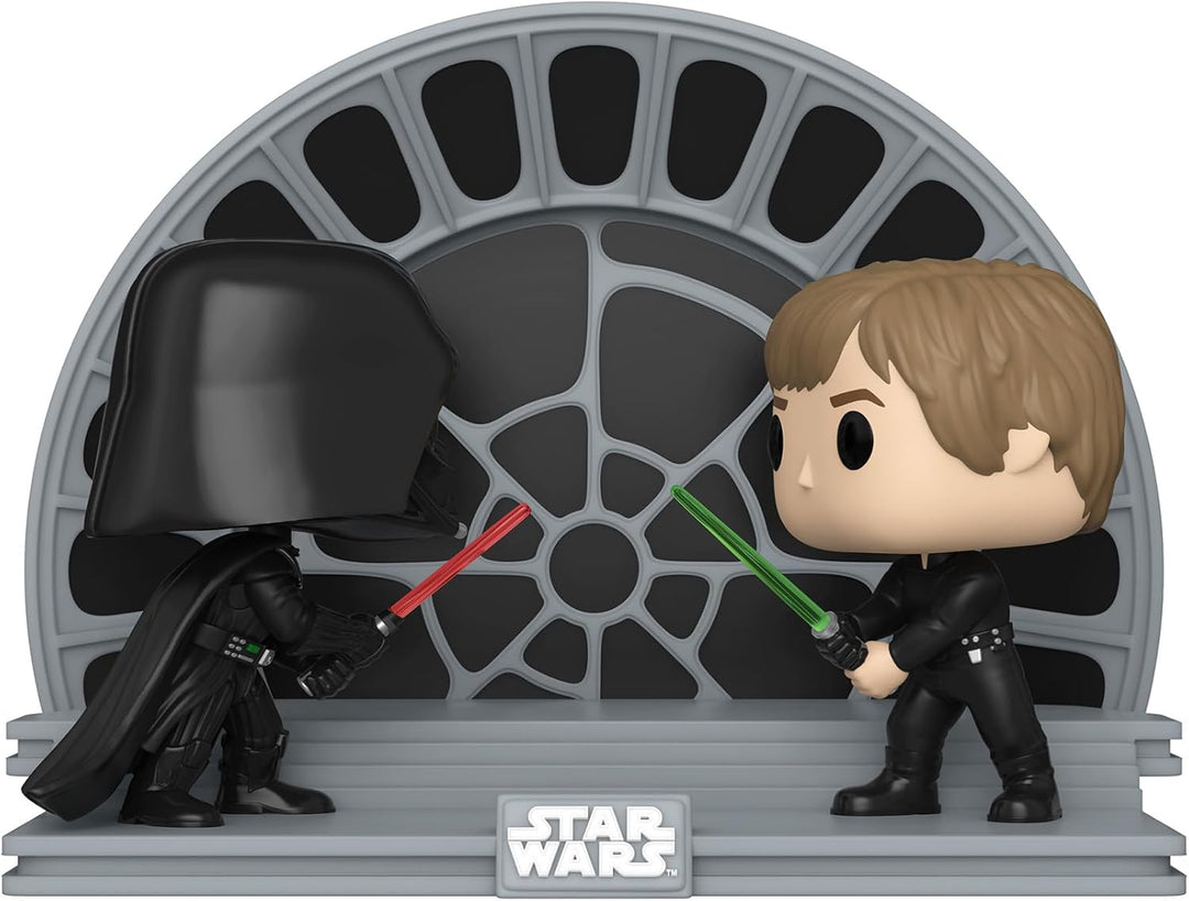Funko Pop! Moment: RotJ 40th - Luke Vs Vader - Star Wars - Vinyl-Sammelfigur - Geschenkidee - Offizi