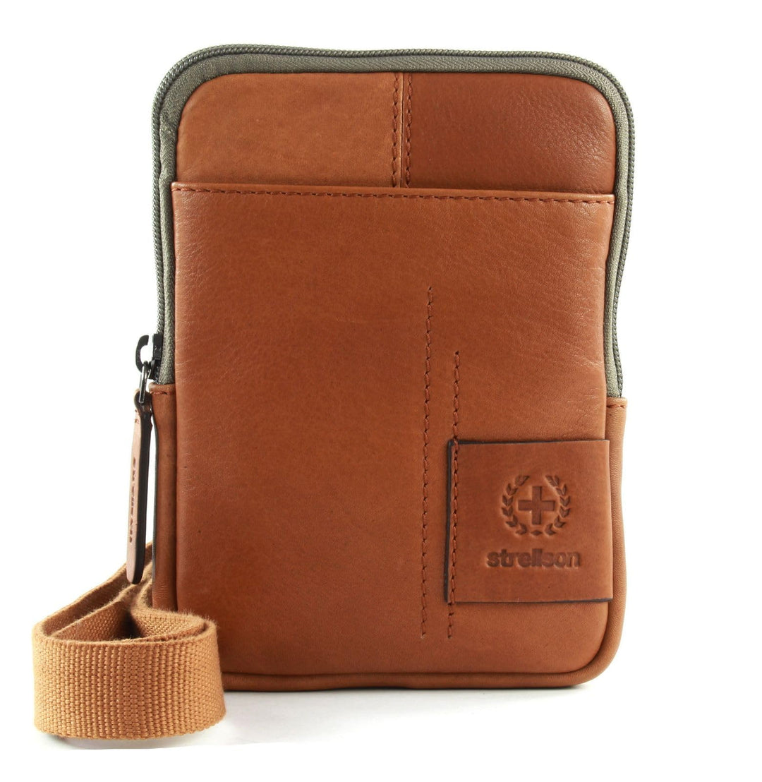 Strellson - hyde park brian shoulderbag xsvz 1 Braun Einheitsgrösse Cognac, Einheitsgrösse Cognac