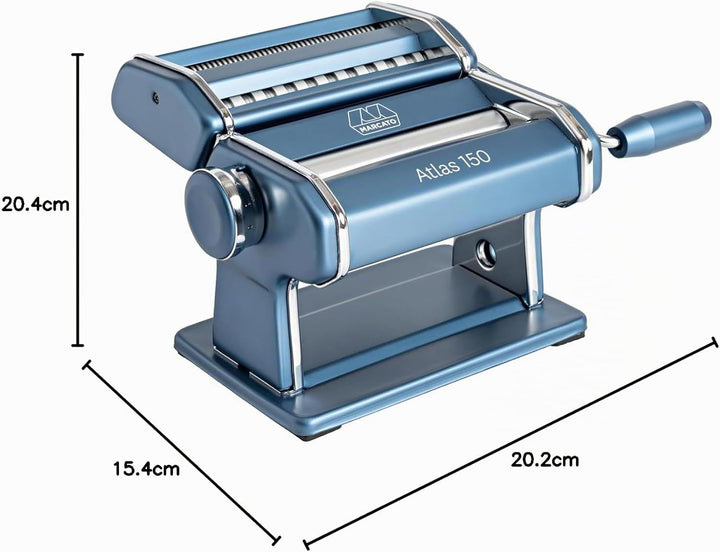 Marcato AT-150-BLU Nudelmaschine Atlas 150 powder blue