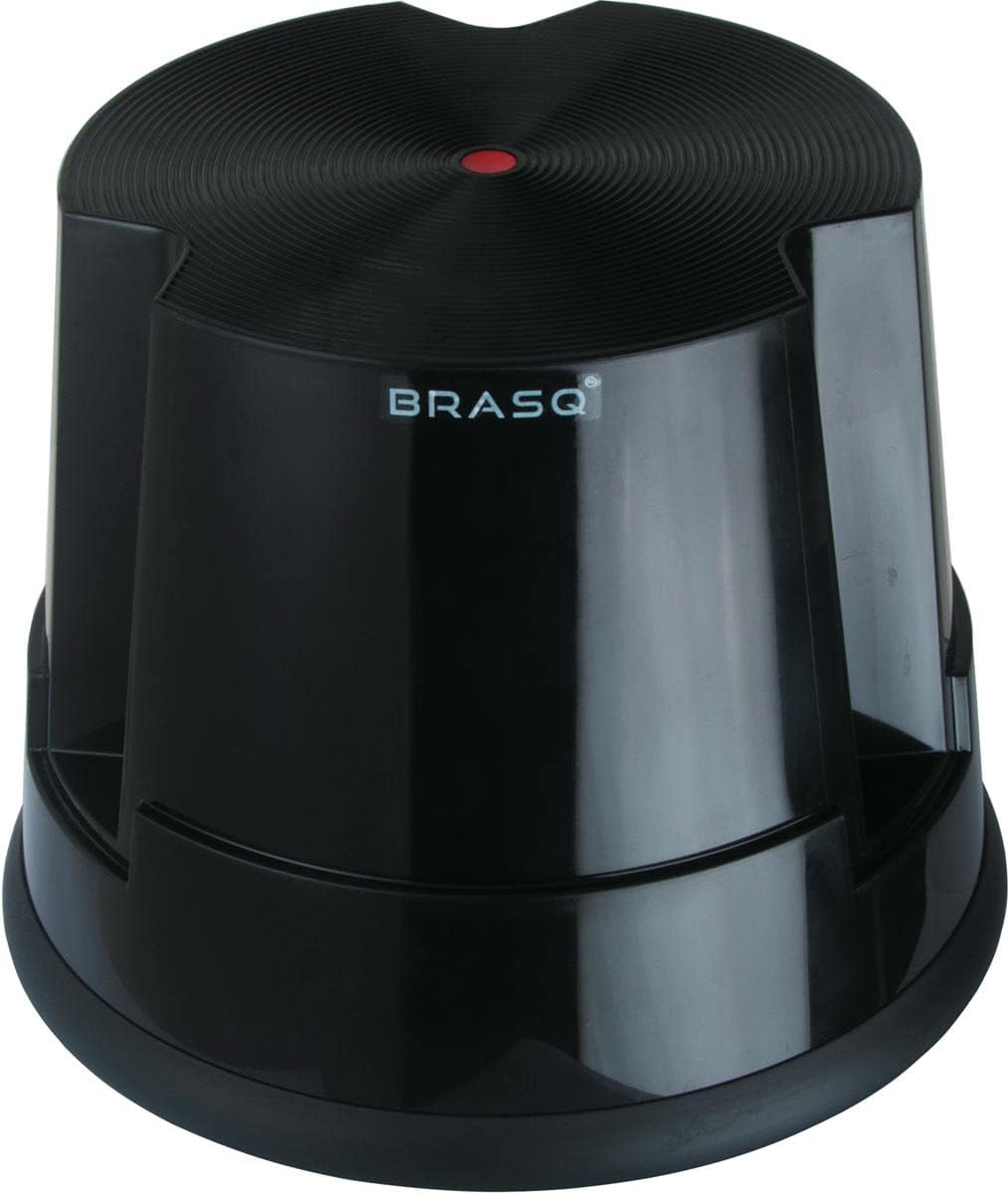 BRASQ Tritthocker mit Rollen ST100 Comfort, Elefantenfuss, hergestellt aus hochwertigem Polypropylen