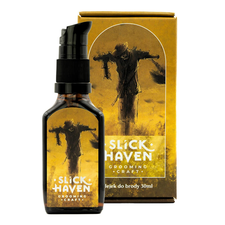 Scarecrow Bartöl 10ml / 30ml – grüner, würziger Duft – Handgefertigte Qualität – Kräftigend, regener