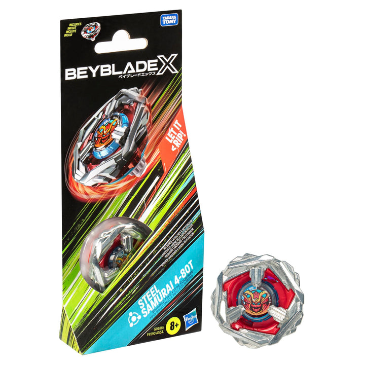 Beyblade X Booster Pack – G0188 – Kreisel Stahl Samurai 4-80T