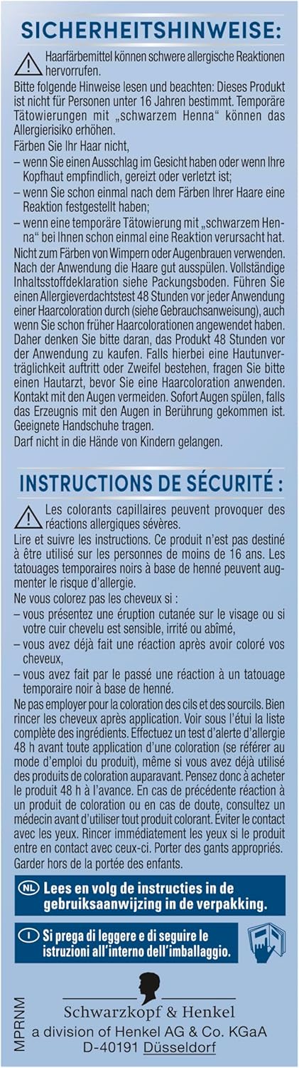 Men Perfect Re-Nature Männer Mittelblond bis Mittelbraun (2x 145 ml), Re-Pigmentierungs-Creme, stell
