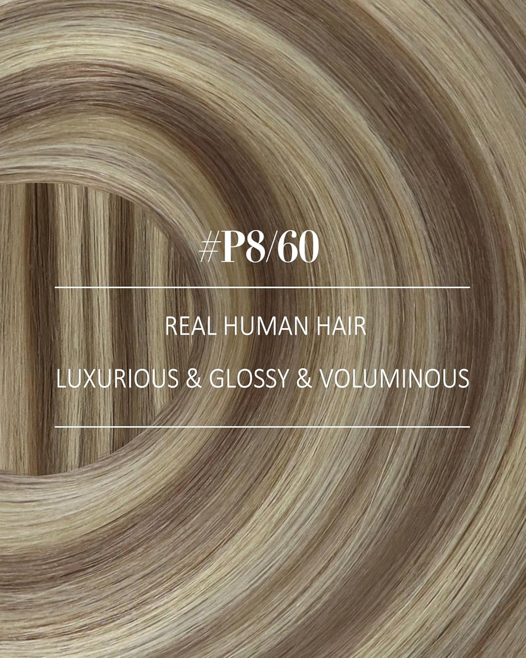 YoungSee Clip in Extensions Echthaar Hellbraun Clip in Extensions Braun Blond Echthaar Extensions Cl