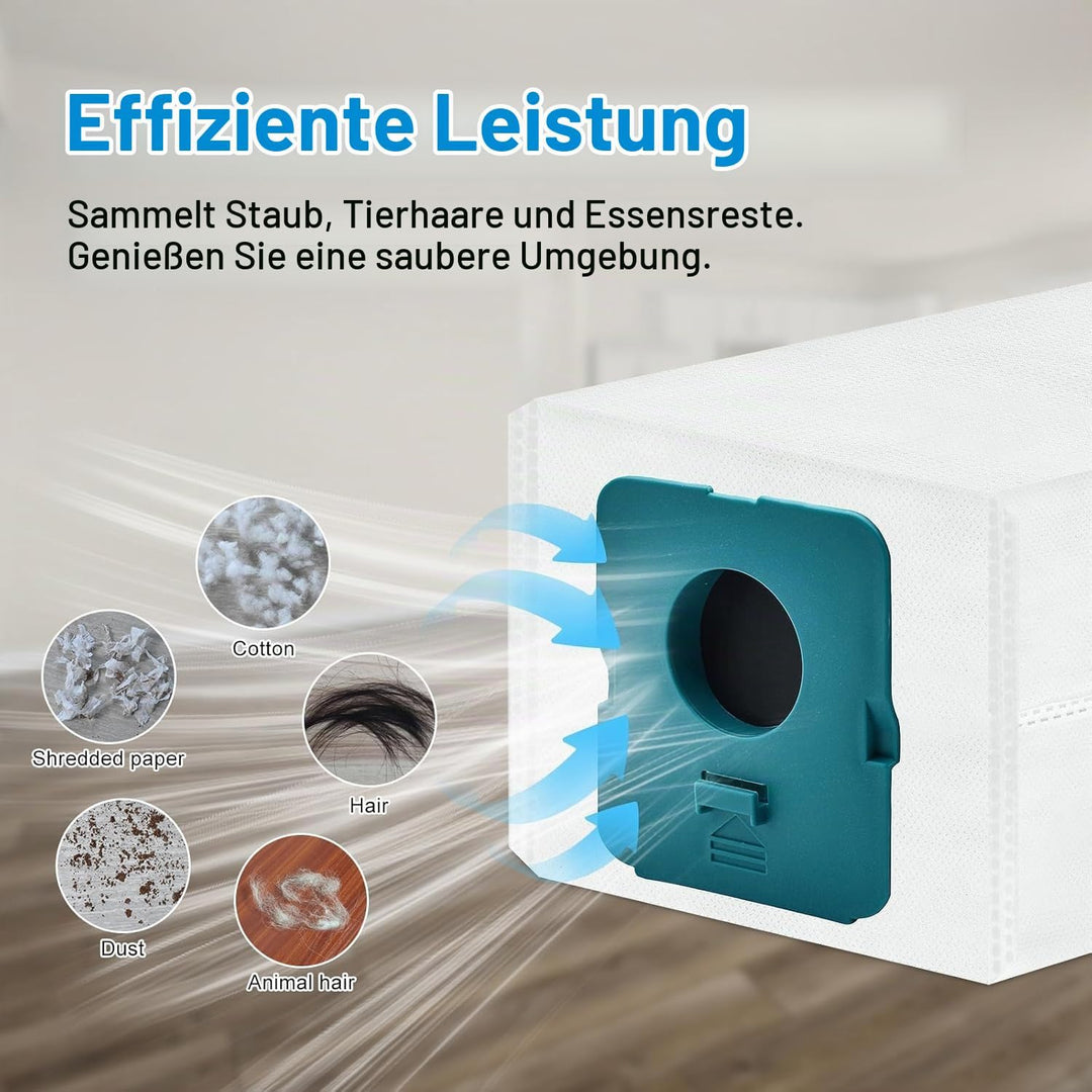 8 Stück Staubbeutel für Samsung Bespoke Jet Pro Extra/Complete Extra,2.7L grosse Kapazität for Samsu
