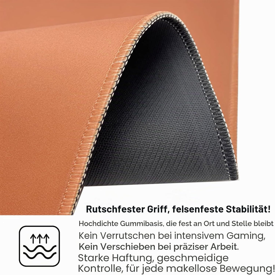 grosse Gaming-Mauspad,rutschfeste Gummibasis,[70x30cm] Computer-Schreibtischmatte für PC,Mac,Laptop