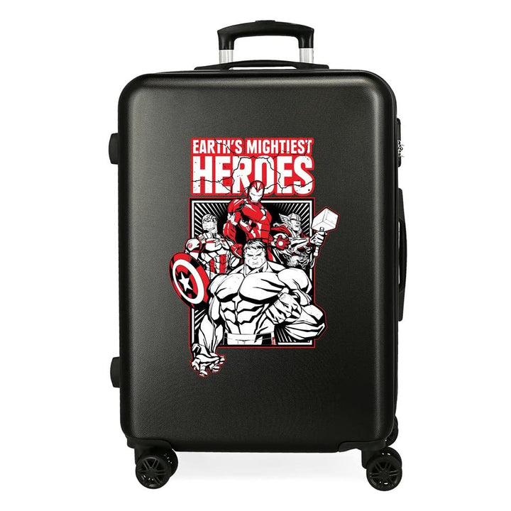Marvel Die Avengers Mightiest Heroes, Schwarz (Schwarz) - 3431821 Heroes Schwarz Mittlere Koffer