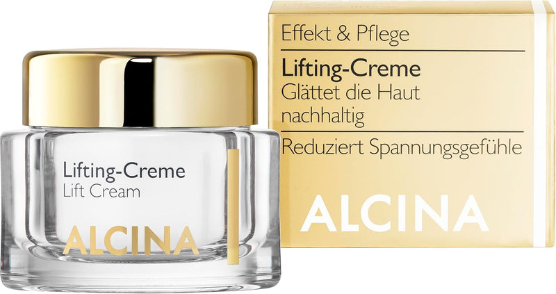 ALCINA Lifting-Creme - 1 x 50 ml - Effekt & Pflege - Glättet die Haut nachhaltig - Linien und Fältch