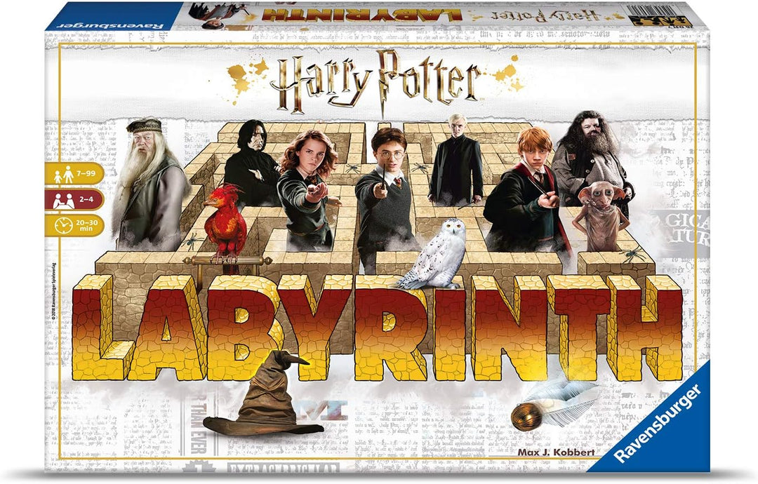 Ravensburger Familienspiele - 26031 Harry Potter Labyrinth - Harry Potter Fanartikel, Das Verrückte