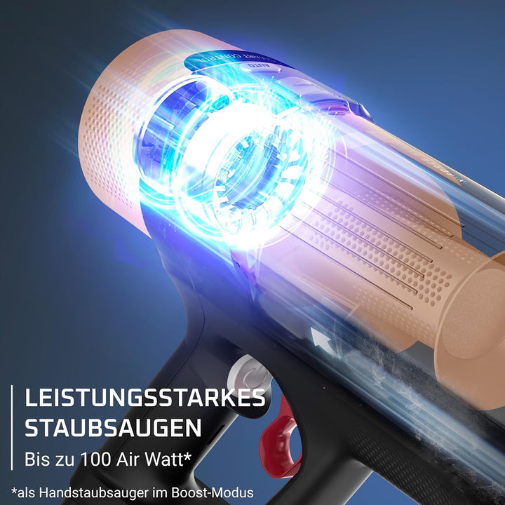 Rowenta X-Force Flex 9.80 kabelloser Akku-Stabstaubsauger, Animal Care Modell, 100 AW, bis zu 80 min