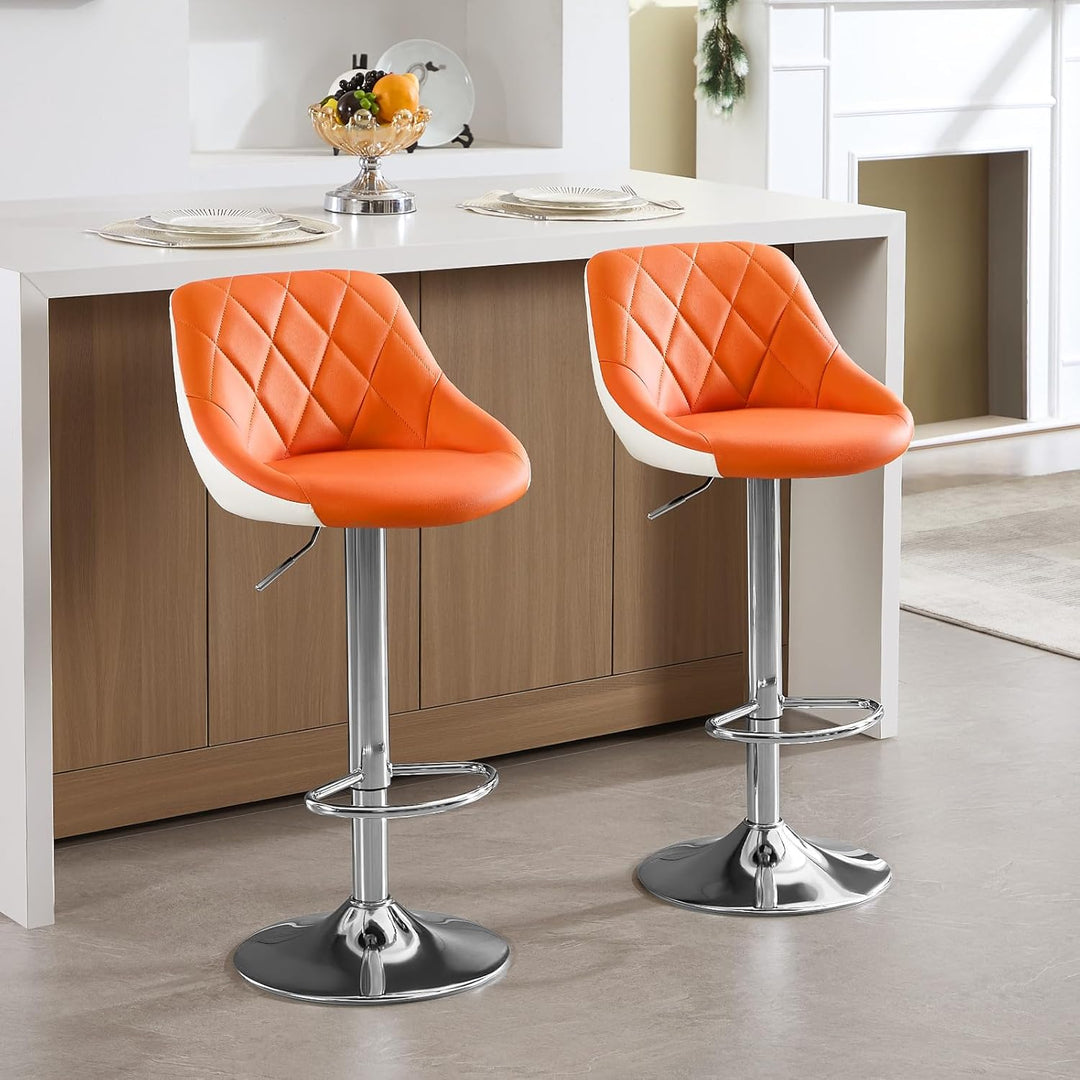 WOLTU® 1x Barhocker Barstuhl Tresenhocker Bistrohocker mit Griff, Design Stuhl, höhenverstellbar, fr