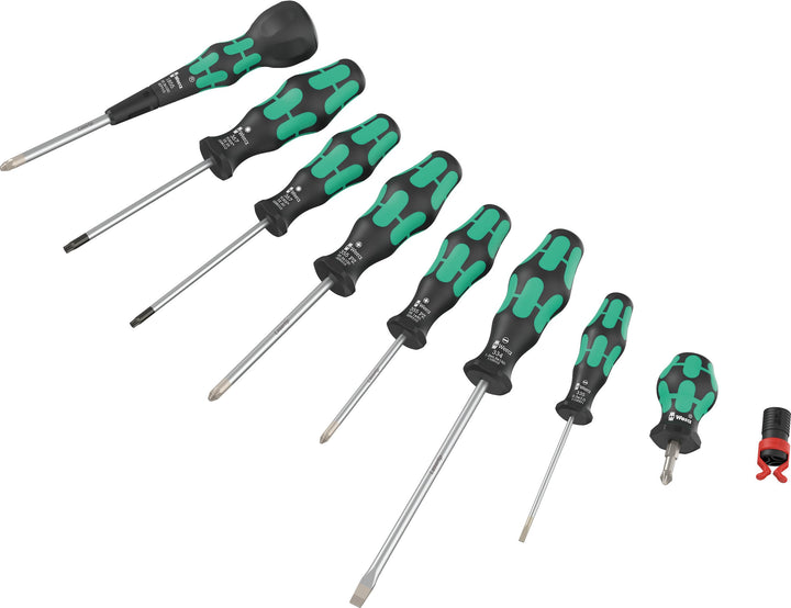 Wera 05134029001 9528 Ball-Grip Set 2, Schraubendreher-Satz, 9-teilig