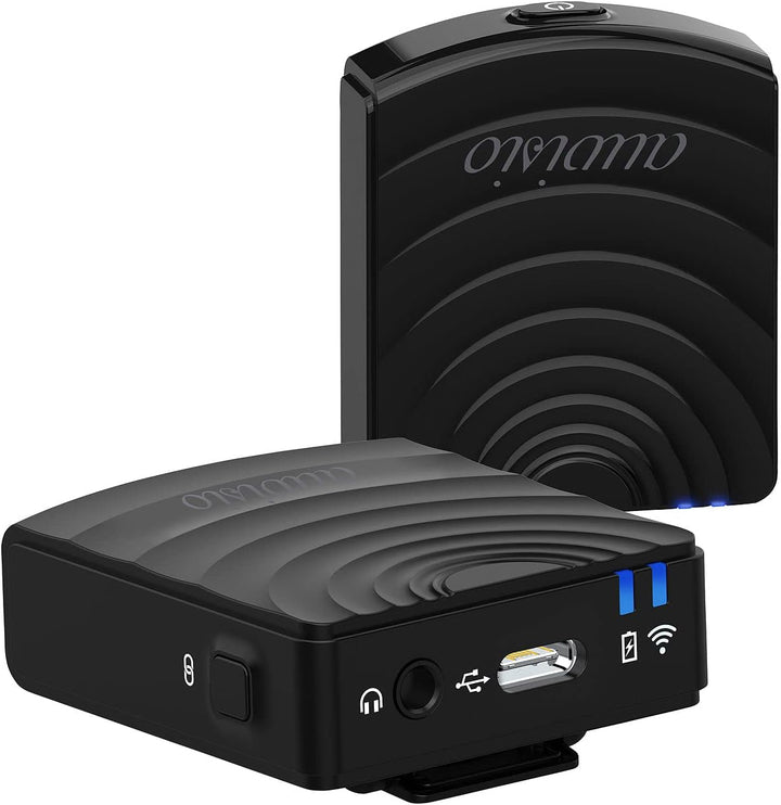 auvisio Lavalier: Digital Funkmikrofon & -Empfänger-Set, Klinke 2,4GHz, Reichweite 25m (Funkmikro, M