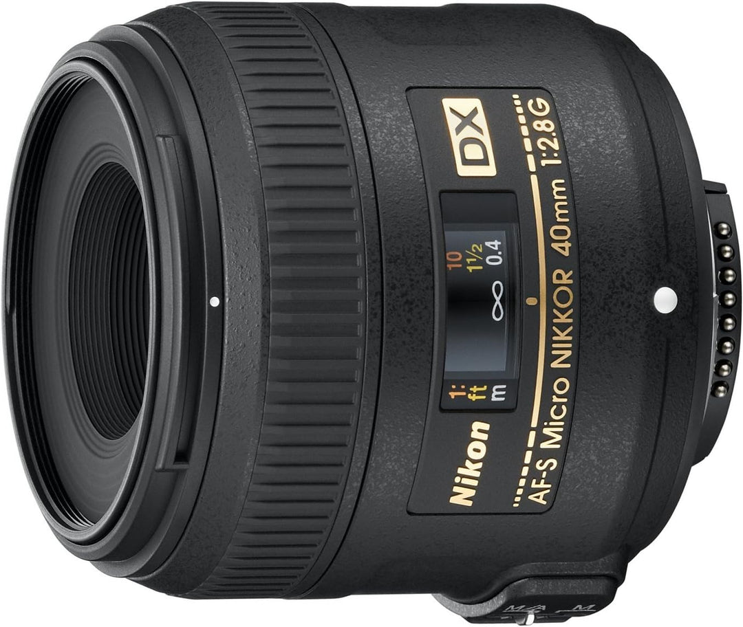 Nikon AF-S DX Micro NIKKOR 40mm f/2.8G Objektiv, schwarz [Nital Card: 4 Jahre Garantie]