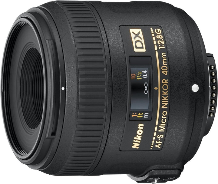 Nikon AF-S DX Micro NIKKOR 40mm f/2.8G Objektiv, schwarz [Nital Card: 4 Jahre Garantie]