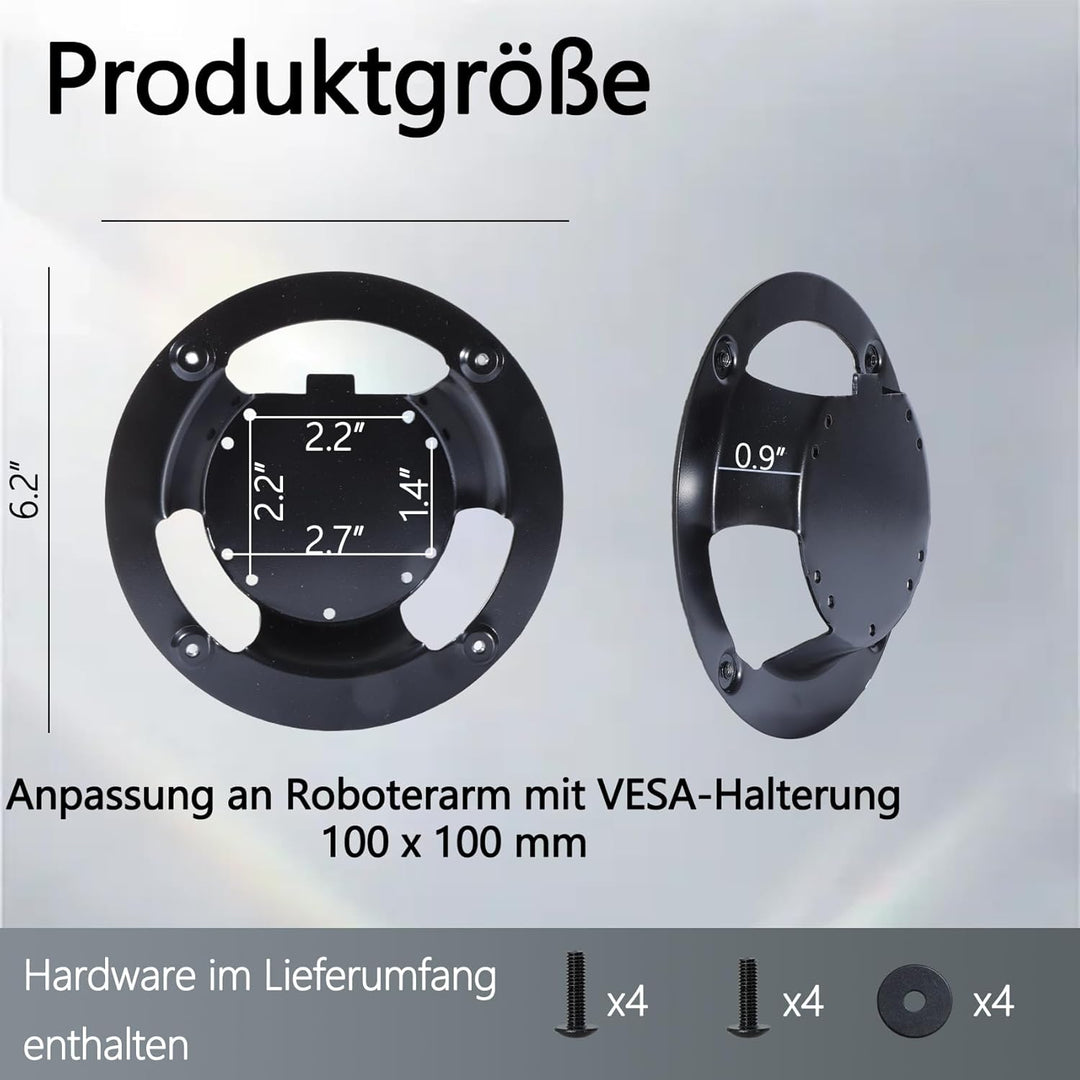 Odyssey G7 VESA Adapter kompatibel mit Samsung Odyssey G6, G7 Monitoren (passend für G65B G70A G70B
