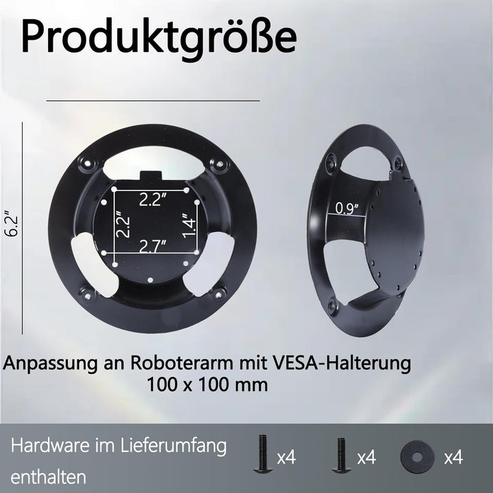 Odyssey G7 VESA Adapter kompatibel mit Samsung Odyssey G6, G7 Monitoren (passend für G65B G70A G70B