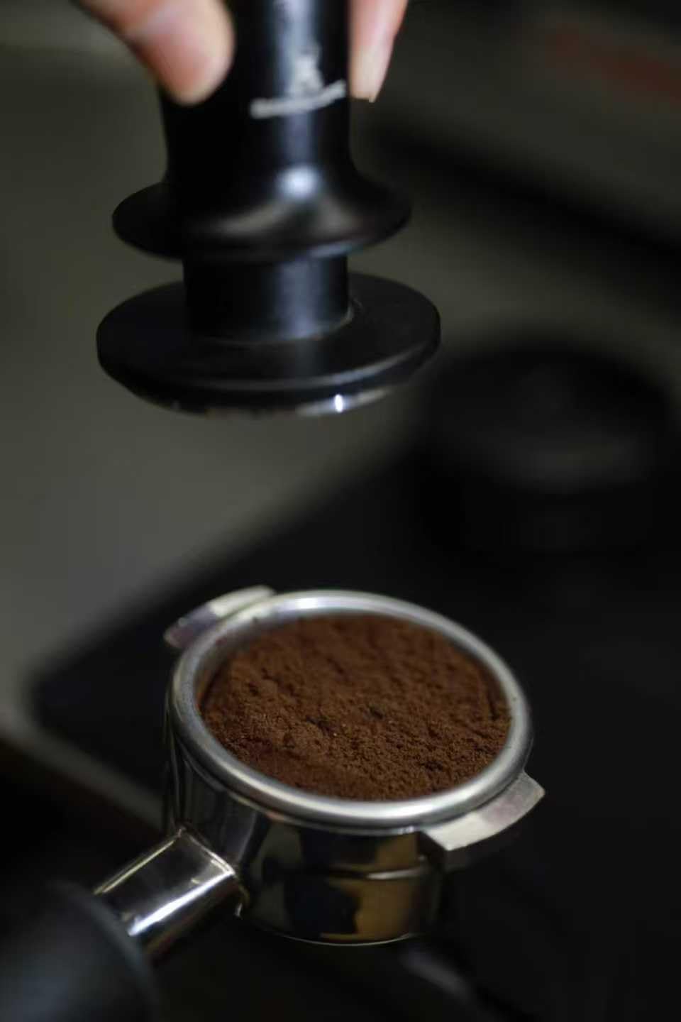 58mm Spring Loaded Coffee Tamper - 58mm Kaffeetamper - Kalibrierter Espresso Tamper für gleichmässig