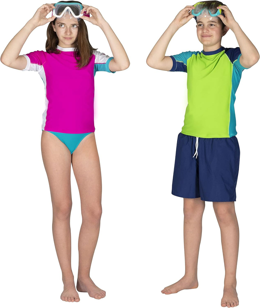 Mares Seaside Rashguard Shield Youth, schützendes Kurzarmhemd für Jugendliche zwischen 8 und 13 Jahr