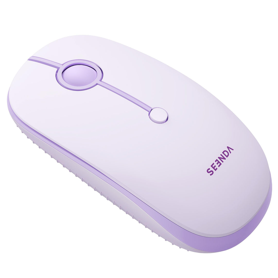 seenda MOU001 Bluetooth Maus, USB + Dual-Bluetooth 3 Geräte Verbindung, Maus Kabellos mit 3 DPI-Stuf
