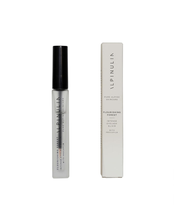 FLOURISHING FOREST Wimpernserum ohne Hormone 8ml Vegan - Lash Serum für gesunde, dichte Wimpern und