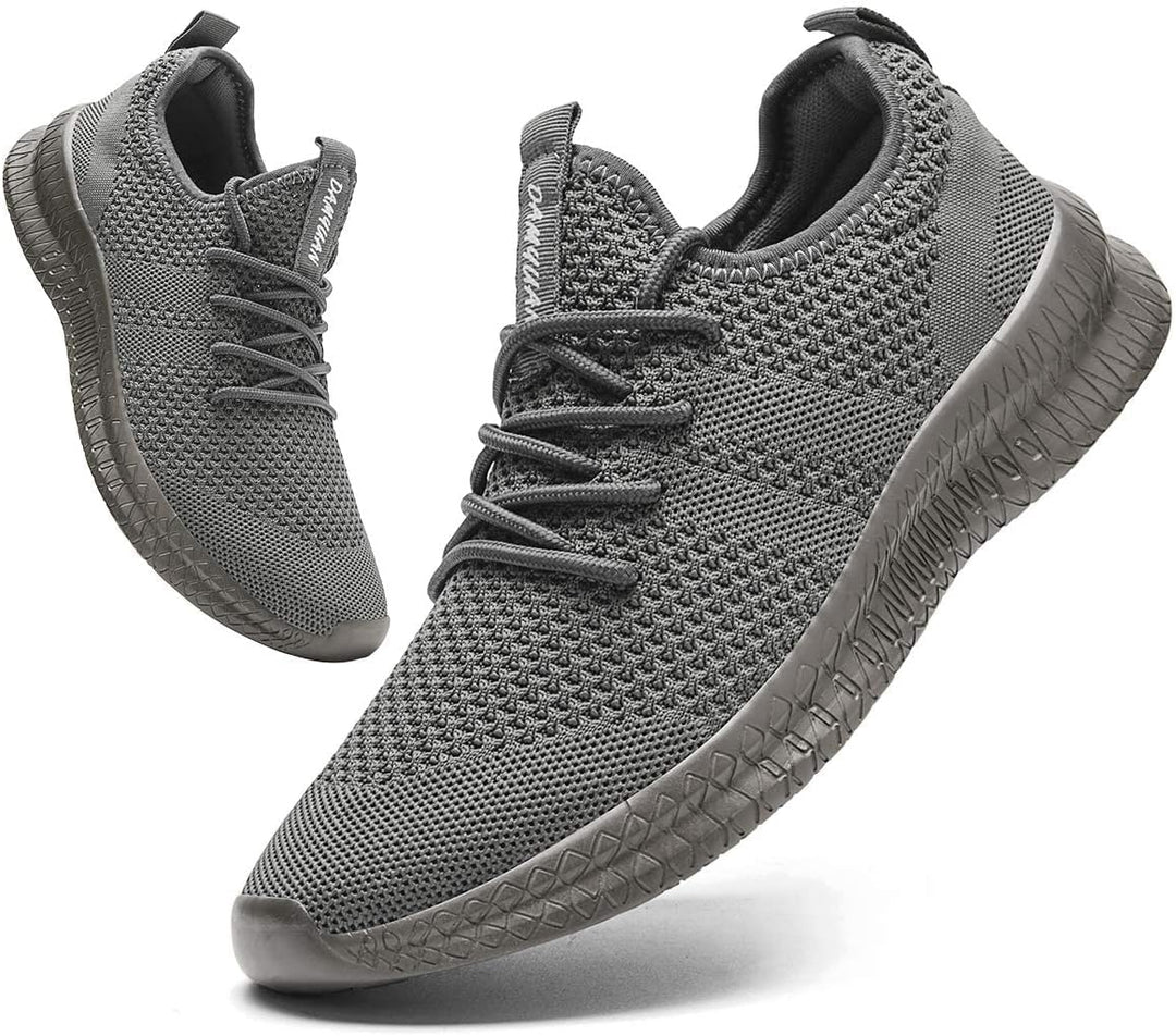 FUJEAK Herren Walkingschuhe Turnschuhe Fitnessstudio Sportschuhe Sneaker Running Tennis Schuhe Freiz