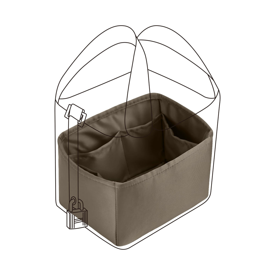 DGAZ Seide Taschenorganizer für Picotin 18/22, Bag in Bag Tasche Organizer, Taschenorganizer Shaper