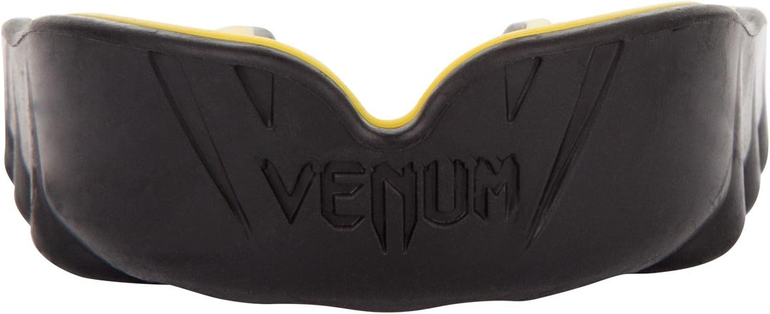 Venum Unisex Senior 11+ Jahre Challenger Mundschutz, Einheitsgrösse Schwarz/Gelb Single, Schwarz/Gel