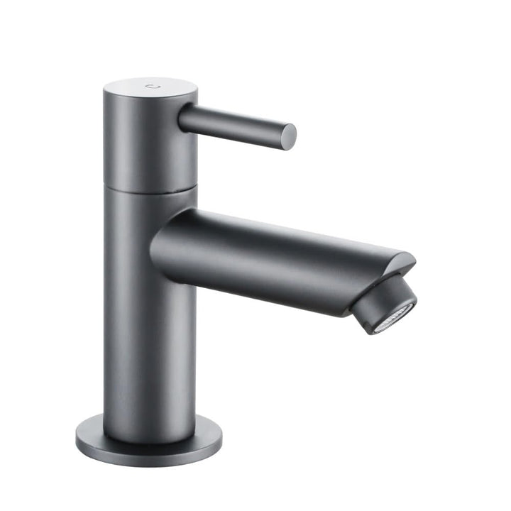 Aloni Kaltwasserhahn Gäste WC, Kaltwasserarmatur Bad, Wasserhahn Waschbecken, Waschtischarmatur, Ein