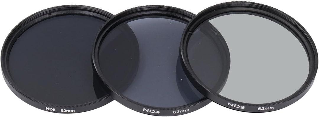 3 Stück ND2 ND4 ND8 Objektiv Filter, HD-Filter für Mehr Schicht Ige Beschichtung Neutrale Dichte mit
