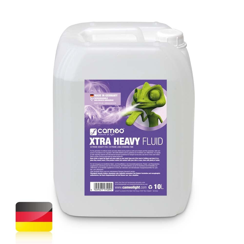 Cameo Light CLFXHEAVY10L XTRA HEAVY Nebelfluid, 10L Xtra Heavy Fluid 10L, Xtra Heavy Fluid 10L