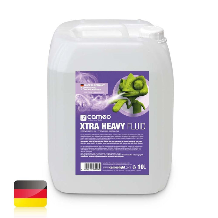 Cameo Light CLFXHEAVY10L XTRA HEAVY Nebelfluid, 10L Xtra Heavy Fluid 10L, Xtra Heavy Fluid 10L
