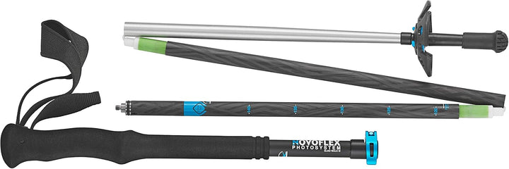 Novoflex QLEG Walk III Set 2X QuadroLeg Falt-Wanderstöcke