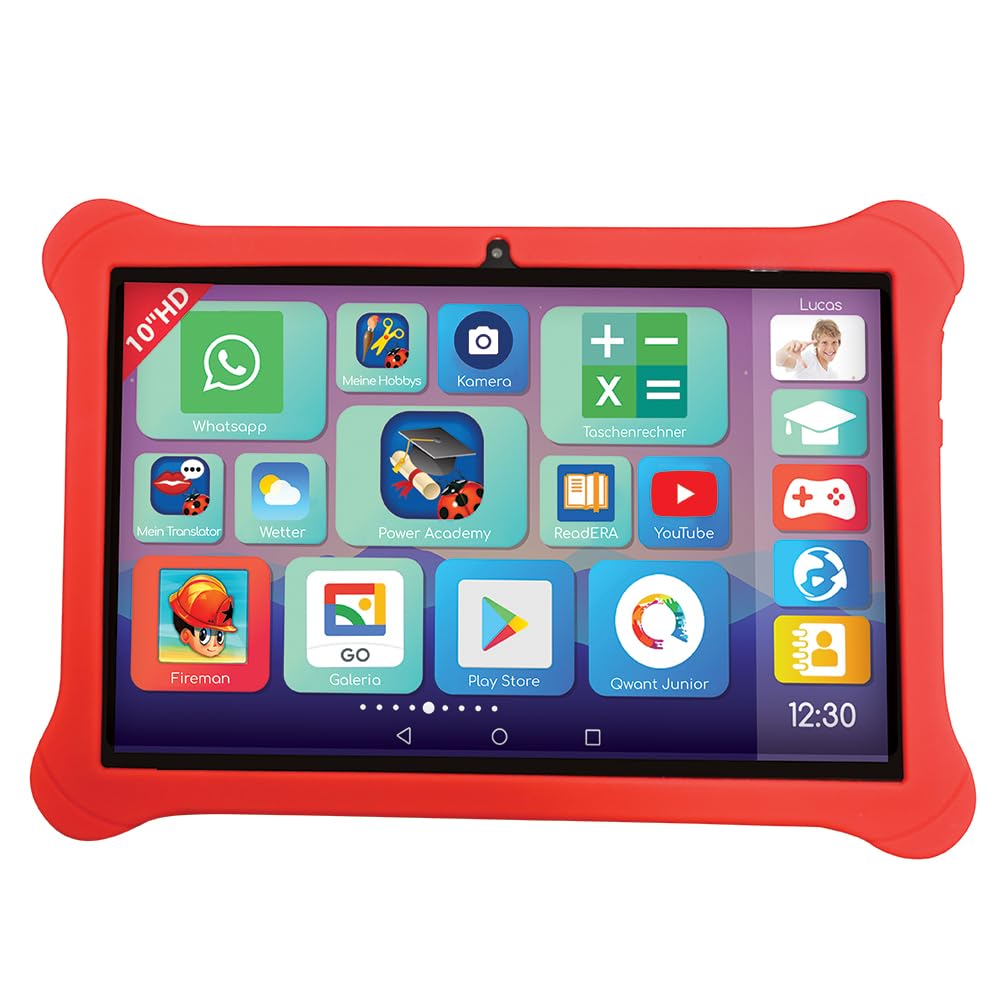 Lexibook, Lexipad® 10'', Edutainment-Tablet, Powered by Android™, Entwickelt für die ganze Familie,