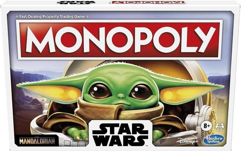 Monopoly: Star Wars The Child Edition Board Game for Families and Kids Ages 8 and Up, Featuring The