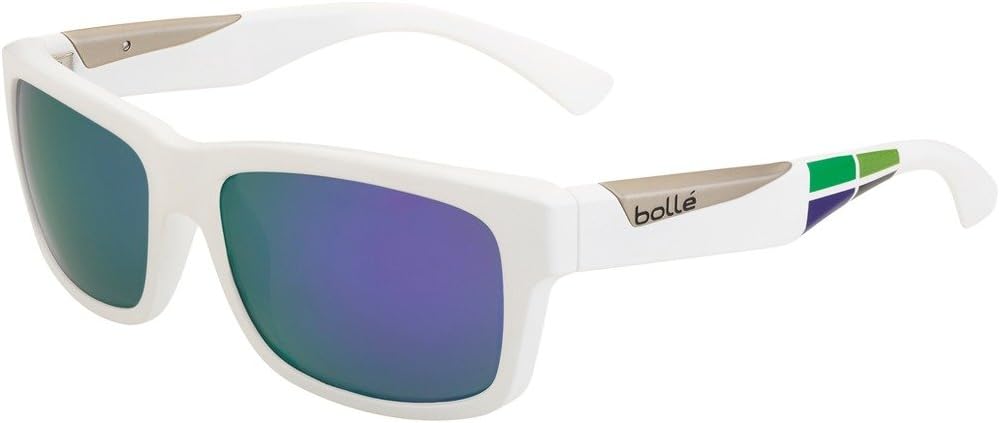 bollé Bollé Jude Herren Sonnenbrille M Matte White/Square Blue Violet, M Matte White/Square Blue Vio