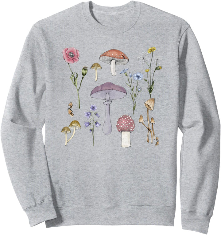 Mushroom Chart No Text Sweatshirt