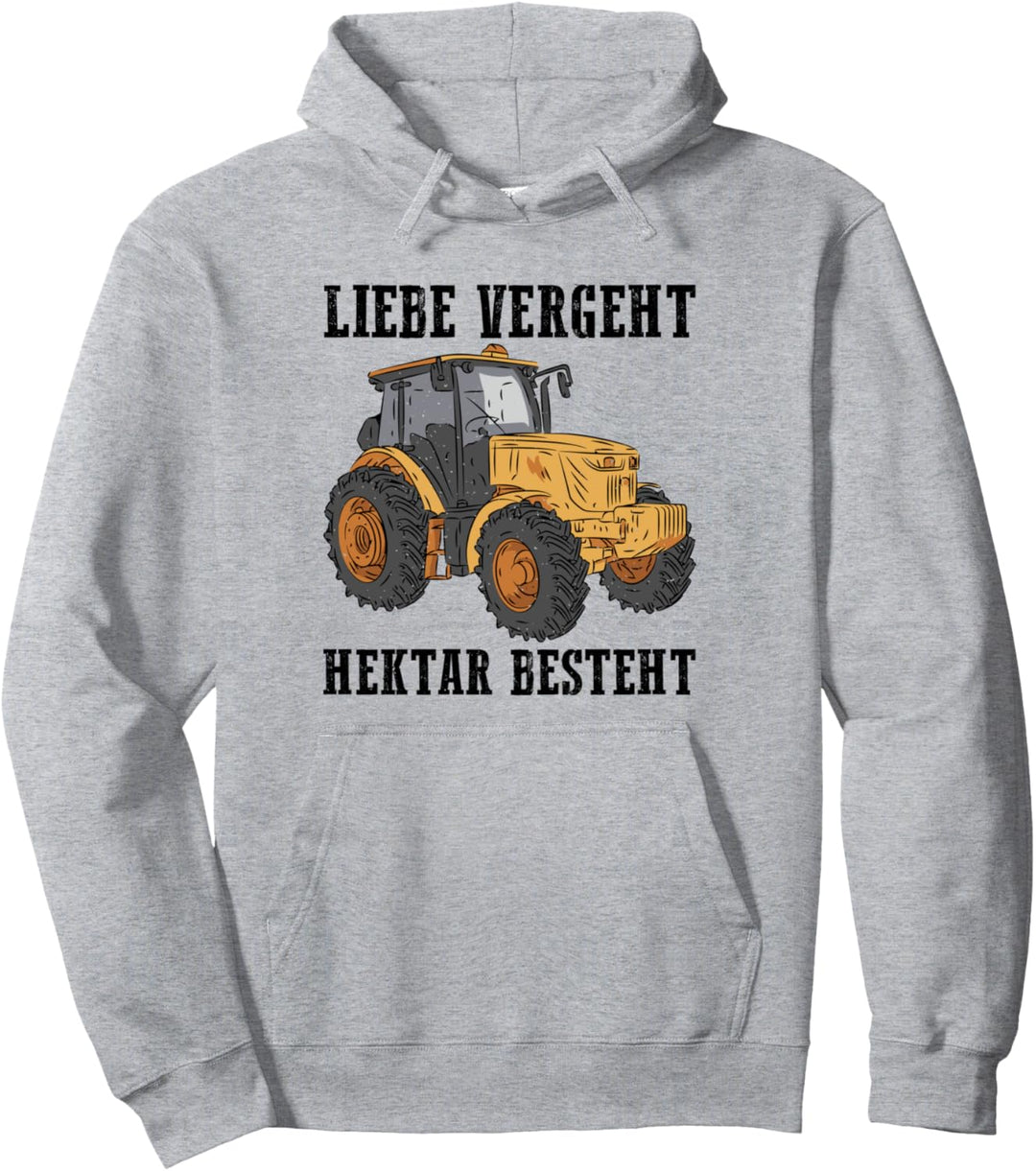 Liebe vergeht Hektar besteht Pullover Hoodie