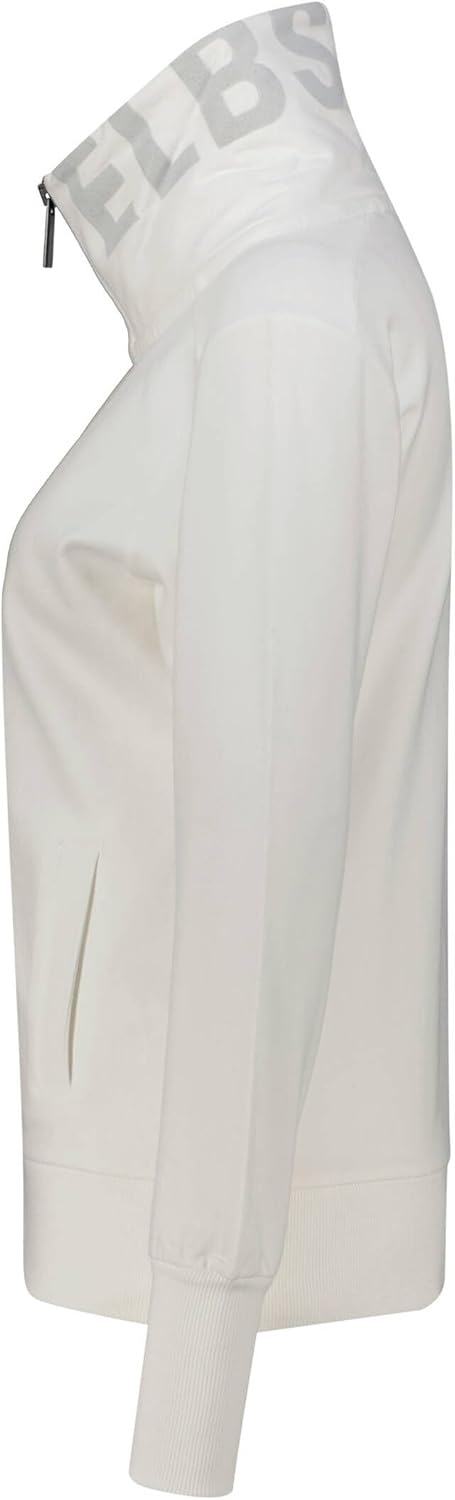 Elbsand Alvis Damen Sweatjacke mit hohem Kragen, Zip-Jacke, Reissverschluss, Regular Fit S 166, S 16