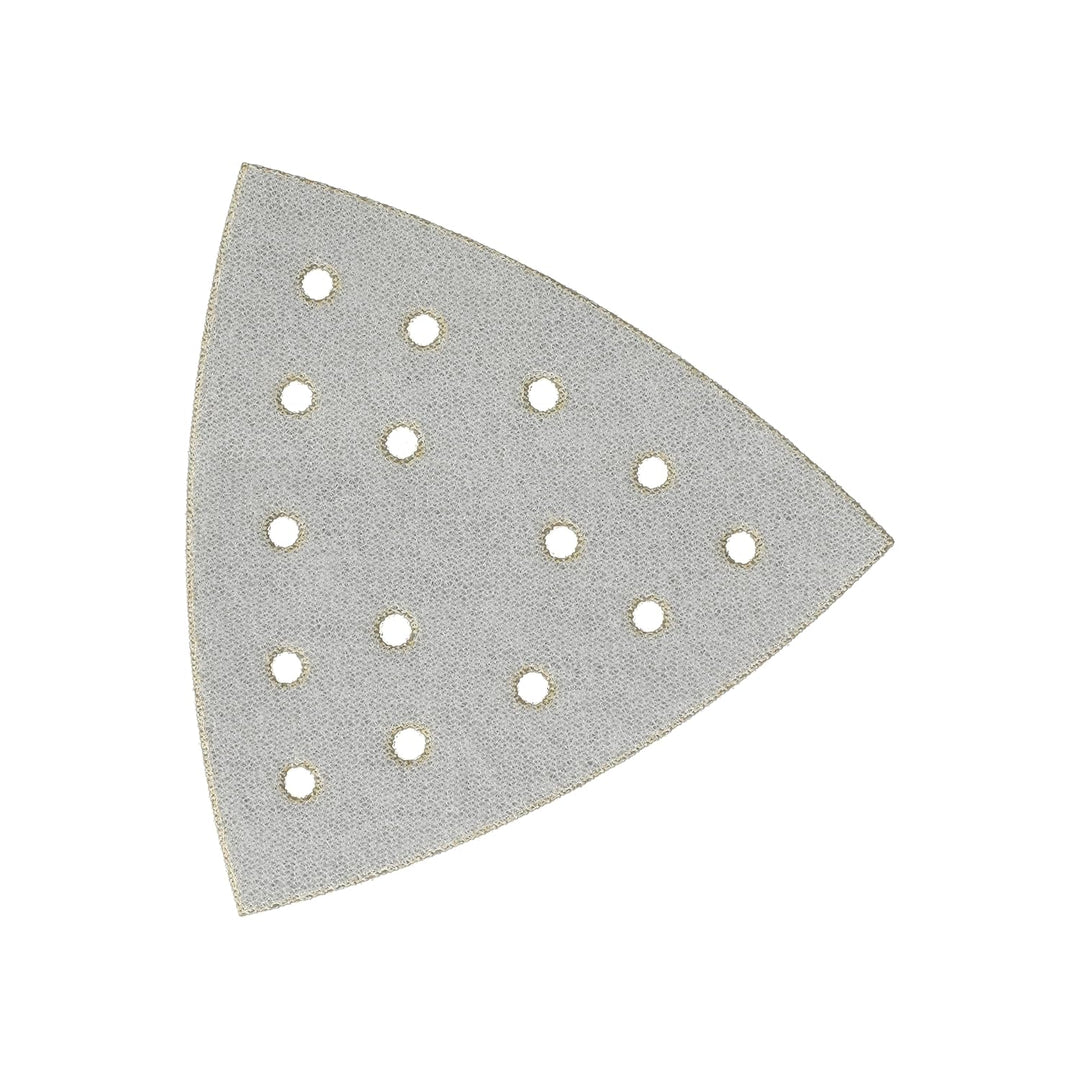 Mirka Iridium Schleifdreieck Premium-Schleifpapier 93x93x93mm 15-Loch Klett, Korn 180, 50 Stk/Zum Sc