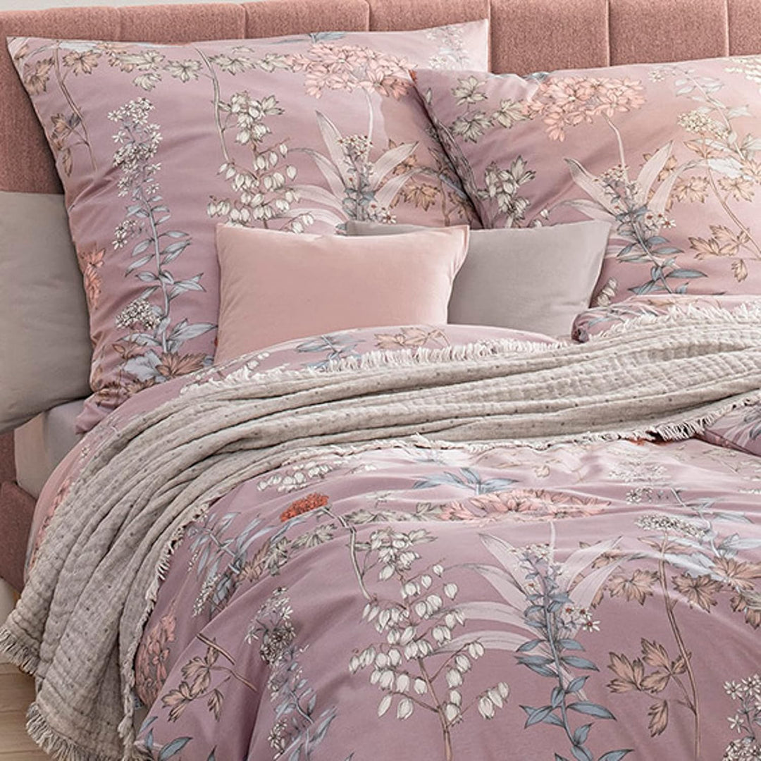 ESTELLA Bettwäsche Alisa | Mauve 135x200 + 80x80, 135x200 + 80x80