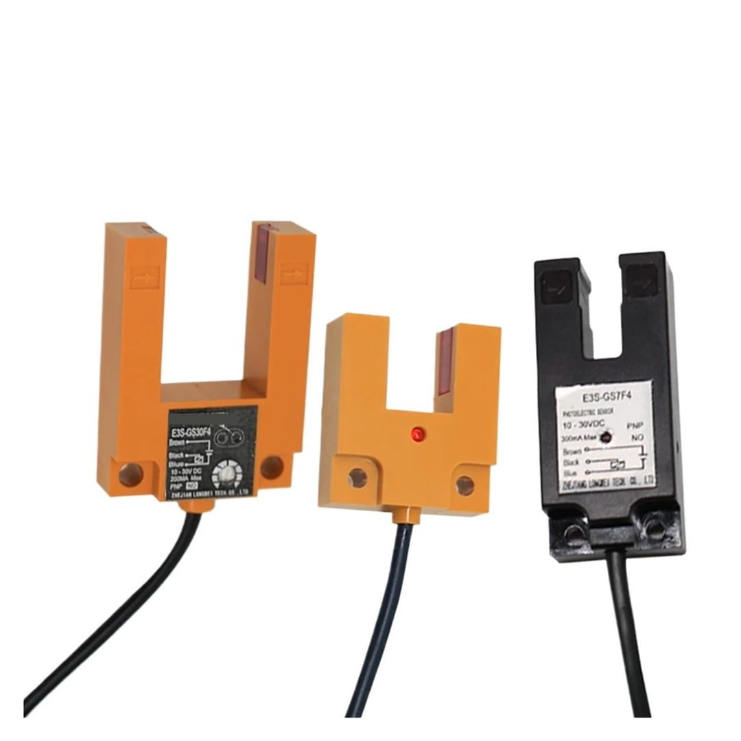 Infrared Trough U-type Photoelectric Sensor Proximity Switch E3S-GS30/E3S-GS15/E3S-GS7 DC 12-24V Thr