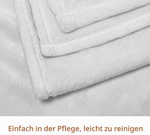 YISUMEI Decke 150x200 cm Kuscheldecken Sanft Flanell Weich Fleecedecke Bettüberwurf Strand Seestern