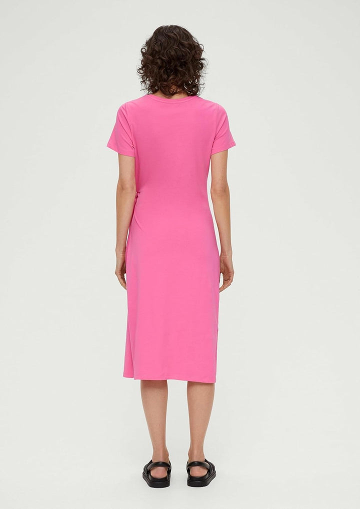 s.Oliver Damen Kleid, Midi 40 Rosa, 40 Rosa