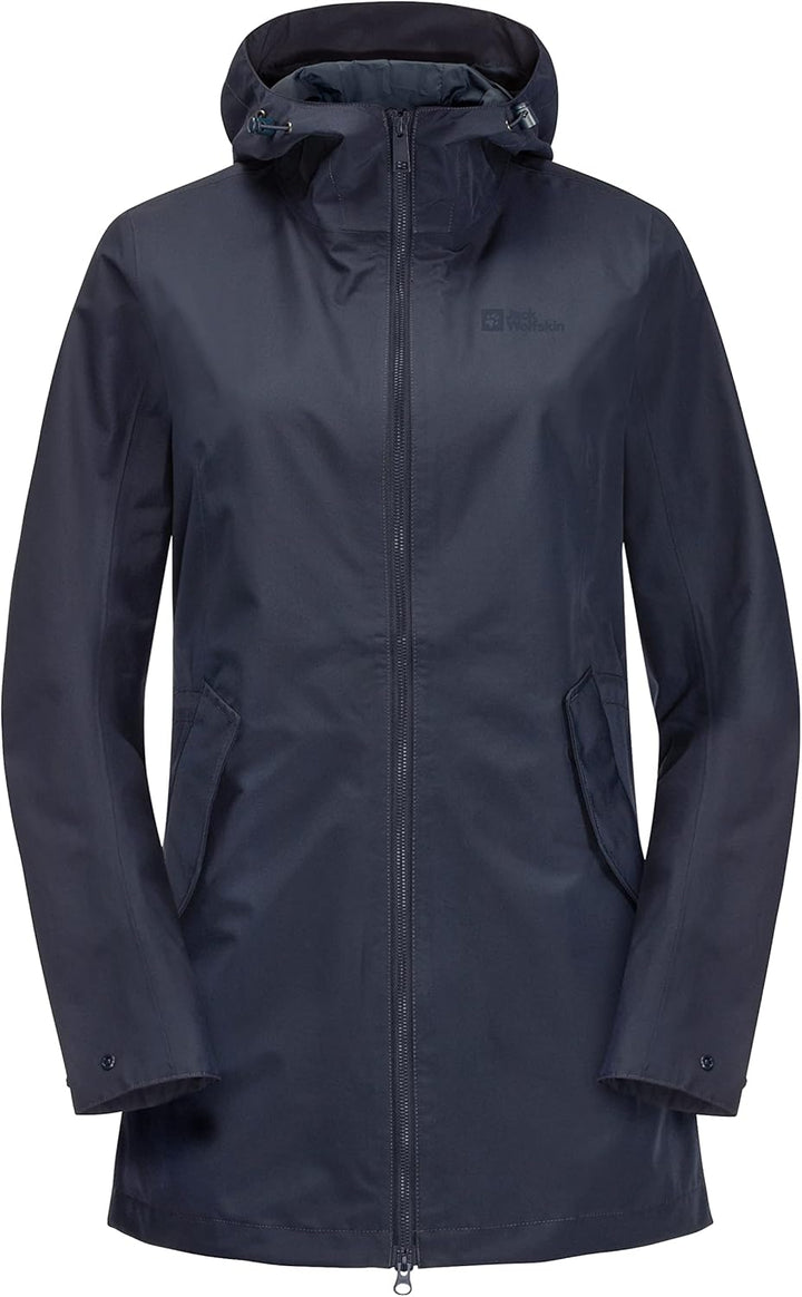 Jack Wolfskin Damen Dakar Parka, Nacht Blau
