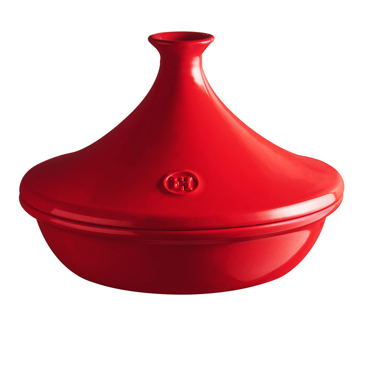 Interhal 349532 Keramik Rote Tajine E-Box, 3,50 Ltr Grand Cru, Grand Cru